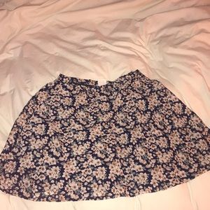 Floral skater skirt